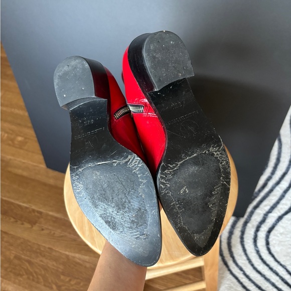 Modern Vice Red Patent Original Bolt Boots - Picture 11 of 12